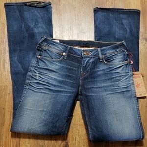 True religion NWT bootcut distressed sydney jeans